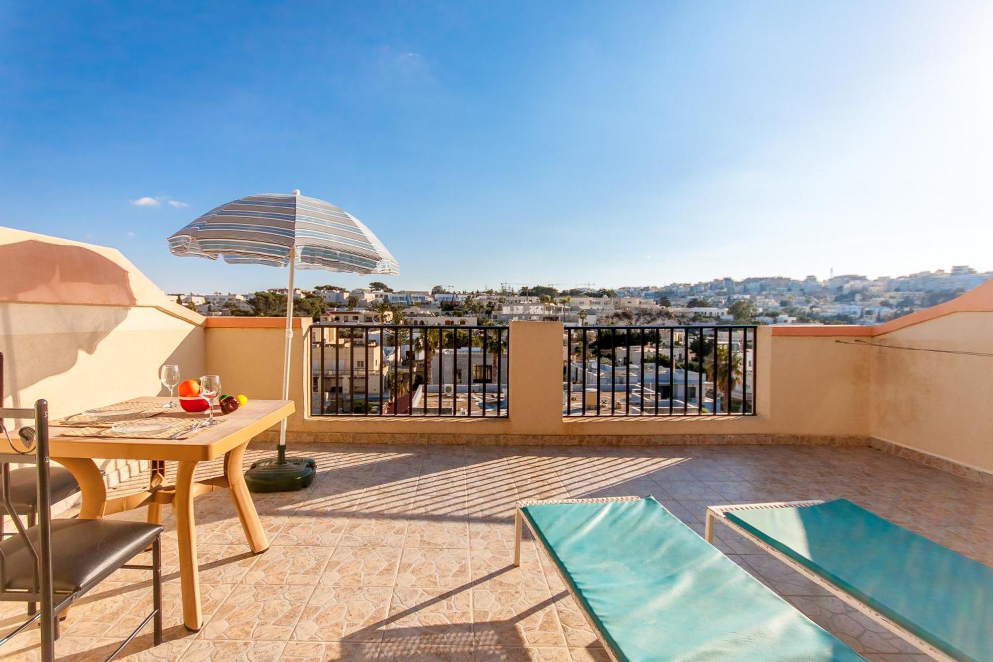 Pool & Sea Merill Apartments Mellieħa Habitación foto